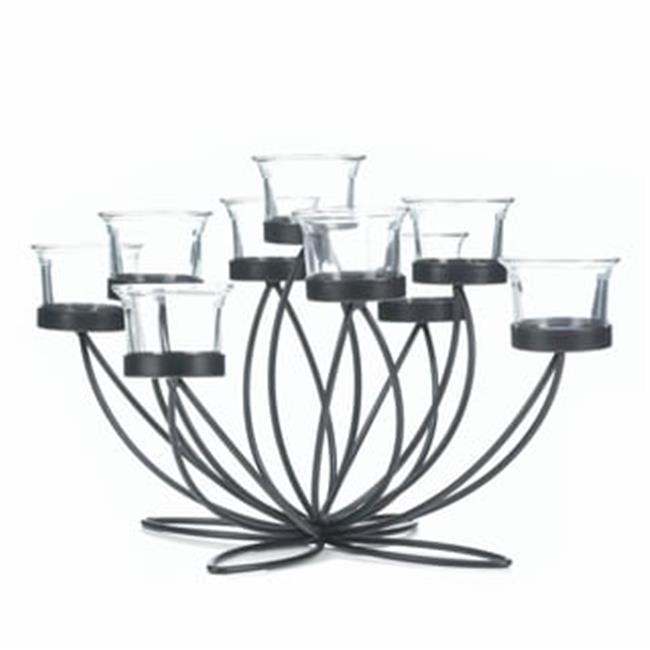 Home Decor Iron Bloom Candle Centerpiece