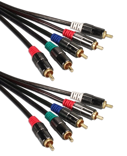 RCA5AV-12 12 ft. HDTV 5RCA Premium Component Audio & Video Combo Cable Kit
