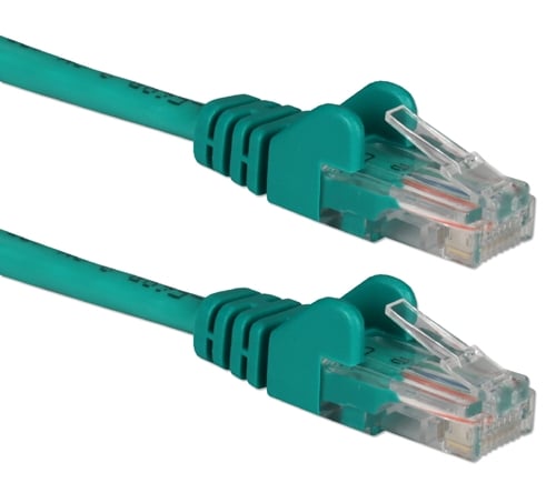 75 ft. CAT6 Gigabit Flexible Molded Green Patch Cord