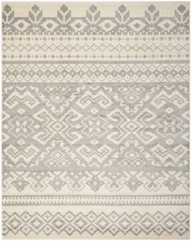 Picture of Safavieh ADR107B-1115 Adirondack Power Loomed Oversized Rug- Ivory - Silver- 11 x 15 ft.
