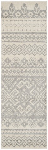 Picture of Safavieh ADR107B-214 Adirondack Power Loomed Runner Rug- Ivory - Silver- 2 ft. 6 in. x 14 ft.