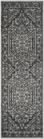 Picture of Safavieh ADR108A-212 Adirondack Power Loomed Runner Rug- Silver - Black- 2 ft. 6 in. x 12 ft.