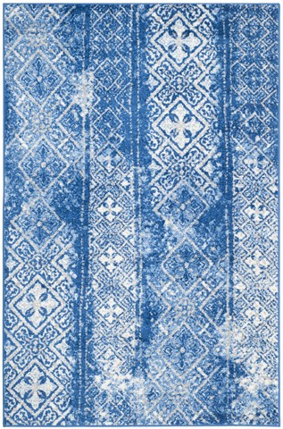 Picture of Safavieh ADR111F-9 Adirondack Power Loomed Rectangle Rug- Silver - Blue- 9 x 12 ft.