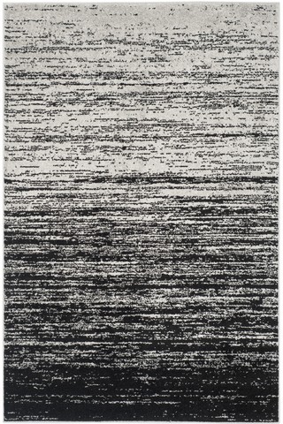 Picture of Safavieh ADR113A-6 Adirondack Power Loomed Rectangle Rug- Silver - Black- 6 x 9 ft.