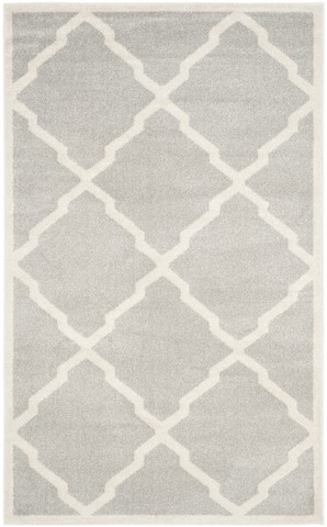 Picture of Safavieh AMT421B-10 Amherst Power Loomed Rectangle Rug- Light Grey - Beige- 10 x 14 ft.