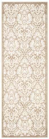 Picture of Safavieh AMT427S-211 Amherst Power Loomed Runner Rug- Wheat - Beige- 2 ft. 3 in. x 11 ft.