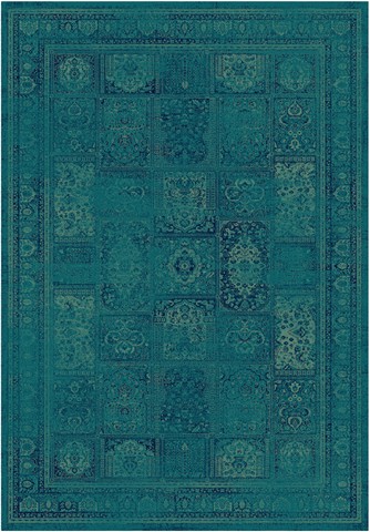 Picture of Safavieh VTG127-2220-2 Vintage Power Loomed Accent Rug- Turquoise - Multi- 2 x 3 ft.