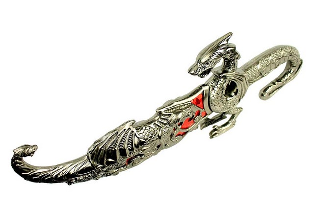 Picture of 8968 Collectible Fantasy Red Dragon Dagger&#44; 17 in.