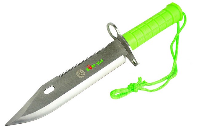 Picture of 8140 Zombiewar Bayonet Survival Knife Stainless Steel with Sheath&#44; 13 in.