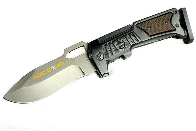 Picture of 8952 Hunt-down Folding Knife with Stainless Steel Blade- 10.5 in.