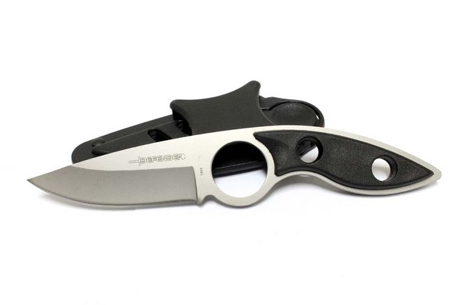 Picture of 5860 Skinner Knife with Sheath Silver Blade&#44; 7 in.