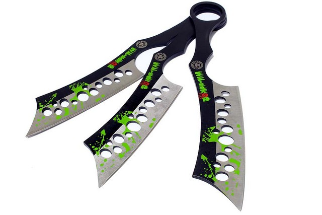 Picture of 8188 Zombie-war Throwing Knives with Sheath