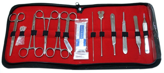 Picture of 10004 Minor Surgery Set Surgical Instruments Kit Stainless Steel