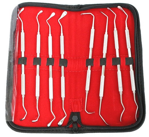 Picture of 12193 Sinus Lift Instruments Set Implant Dental Solid Handle Light Weight