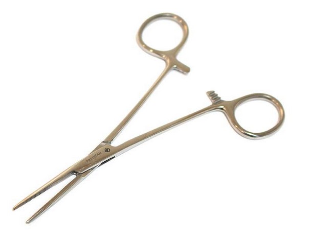 Picture of 10173 Kelly Hemostat Forceps Straight 55GÇ¥ Surgical Dental Instruments&#44; 5.5 in.
