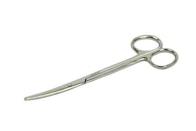 Picture of 12172 Metzenbaum Tonsil Scissors Curved Stainless Steel&#44; 5.5 in.