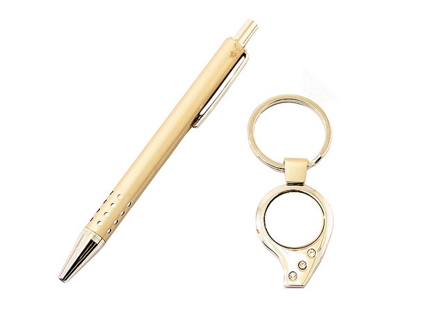 Picture of 4002 Silver Key Chain & Pen