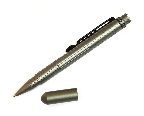 Picture of 5457 Defender Extreme Gray Aluminum Pen&#44; Black&#44; 6 in.