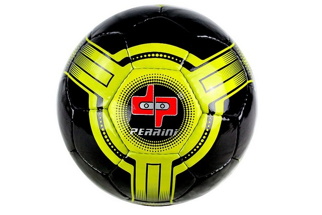 Picture of 8301 Perrini Futsal - Official Size 4 Soccer Ball Black & Yellow