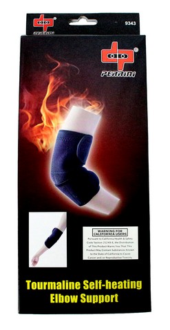 Picture of 9343 Perrini Tourmaline Self-heating Elbow Support