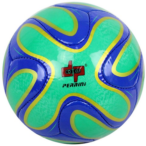 Picture of 8320 Perrini Brazuca Soccer Ball - Size 5&#44; Green&#44; Blue&#44; Gold