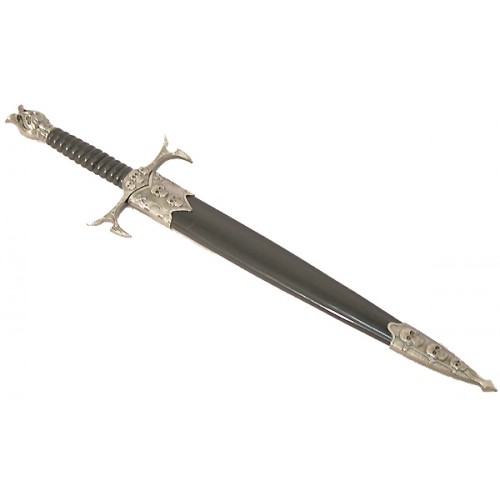 Picture of 5025 Stainless Steel Skull Headed Dagger with Sheath&#44; 13 in.