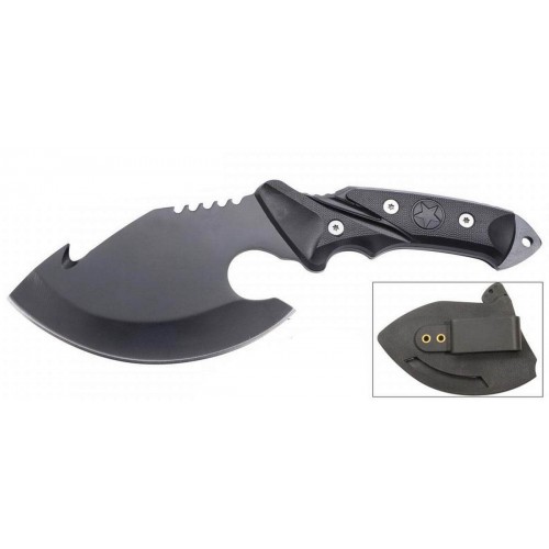Picture of 6164 Black Skinner Knife with Sheath&#44; 10 in.