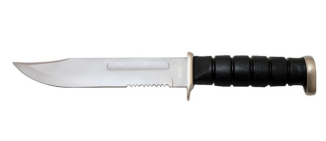 Picture of 2595 Hunting Knife with Sheath Wholesale Knife&#44; 12 in.