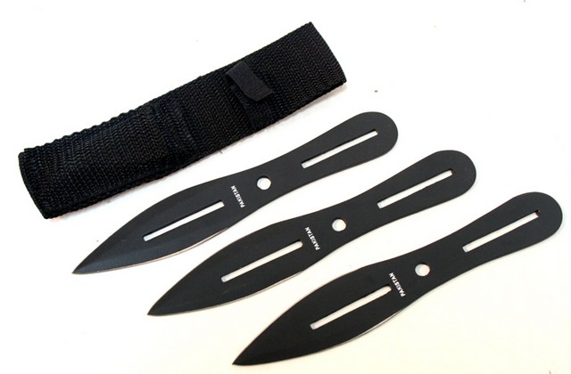Picture of 473-S Throwing Knives with Sheath&#44; 7.5 in.