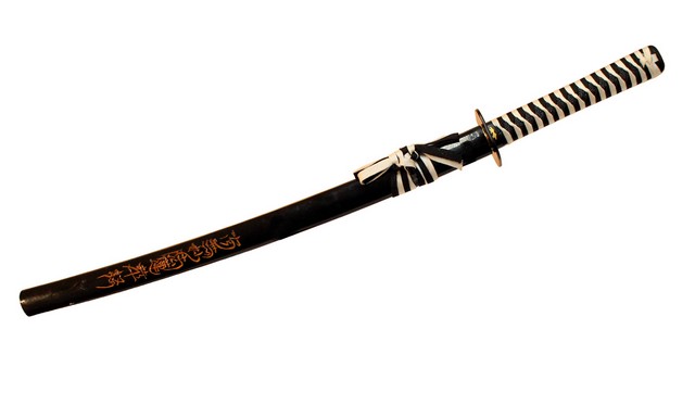 Picture of 6692 Collectible Black Carbon Steel Ninja Samurai Sword&#44; 40.5 in.
