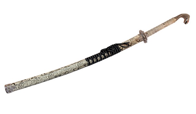 Picture of 2937 Dark King Cobra Snake Head Handle Samurai Sword&#44; 42.5 in.