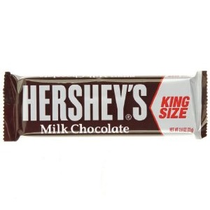 Picture of Hershey 3510 2.6 Oz. Milk Chocolate King Size Bar - Case Of 18