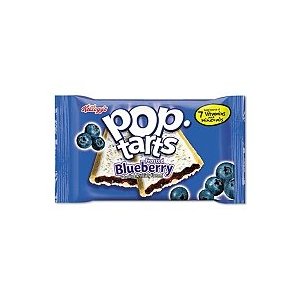 Picture of Kelloggs 3686 3.67 Oz. Pop Tarts Frosted Blueberry Pastries&#44; Case Of 6 - 2 Per Pack