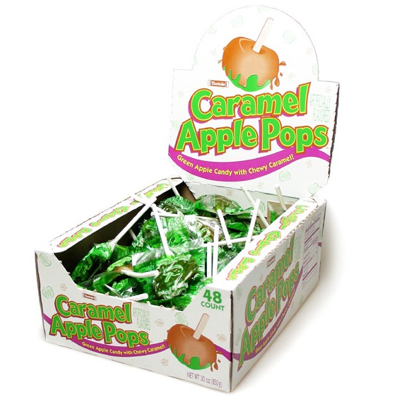 Picture of Blanket Value 1598 Caramel Apple Lollipop - Case Of 48