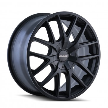 TOUREN TR60 (3260) FULL MATTE BLACK: 18x8 Wheel Size; 5-112/5-120 Lug Pattern, 74.1mm Bore, 40mm Offset.