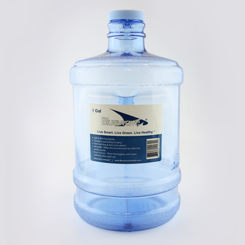 Picture of Bluewave Lifestyle PK1GTH-48 BPA Free 1 Gallon Round Water Bottle with 48 mm Cap