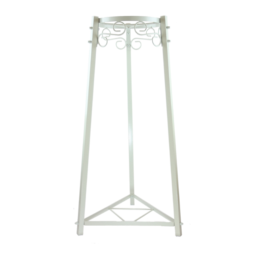 Picture of Bluewave Lifestyle PKSM254 2-Step Floor Metal Stand&#44; White - 32 in.