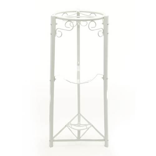 Picture of Bluewave Lifestyle PKSM774 3-Step Floor Metal Stand&#44; White - 35 in.
