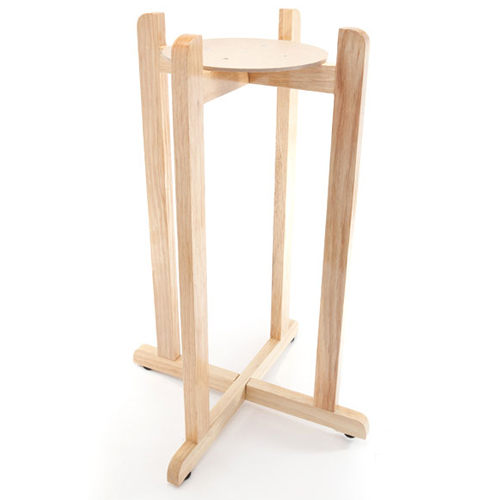 Picture of Bluewave Lifestyle PKSF310 Floor Natural Varnish Wood Stand&#44; 27 in.