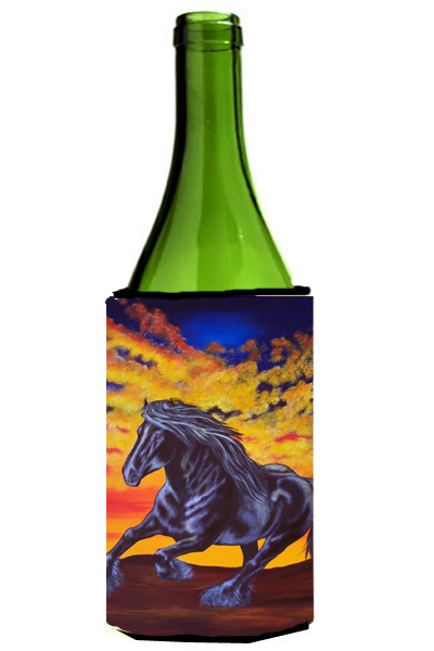Picture of Carolines Treasures AMB1241LITERK Desert Wind Horse Wine Bottle Can cooler Hugger