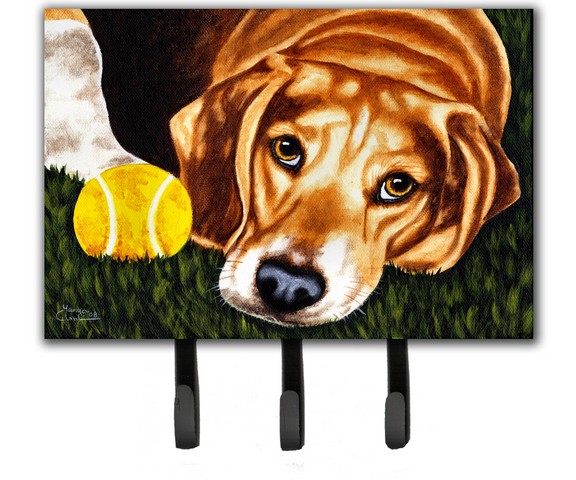 Have Ball Will Travel Beagle Leash or Key Holder