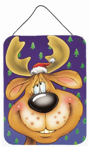 Comic Reindeer Wall or Door Hanging Prints