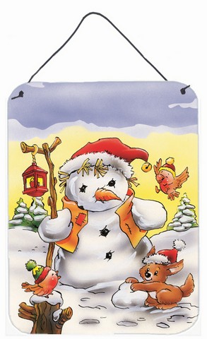 Scarecrow Snowman Wall or Door Hanging Prints