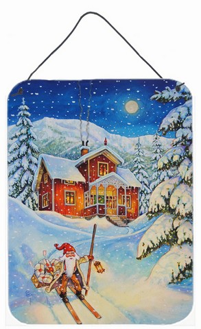 Christmas Gnome Headed Out Wall or Door Hanging Prints