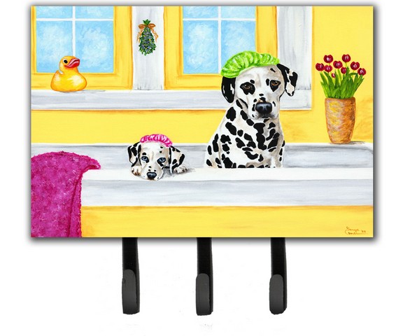 AMB1099TH68 Bath Day Dalmatian Leash or Key Holder