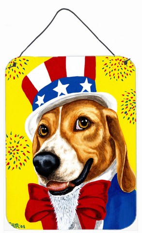 Unble Sams USA Beagle Wall or Door Hanging Prints