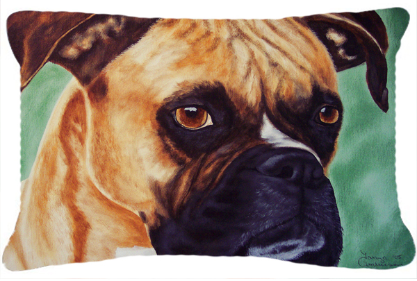Boxer by Tanya & Craig Amberson Fabric Decorative Pillow