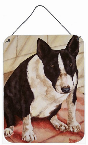 Bull Terrier English Bully Wall or Door Hanging Prints