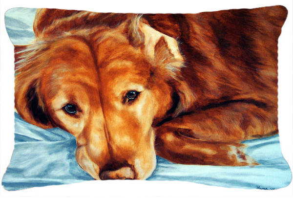 Golden Retriever by Tanya & Craig Amberson Fabric Decorative Pillow