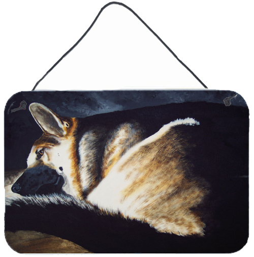 Day Dreamer German Shepherd Wall or Door Hanging Prints